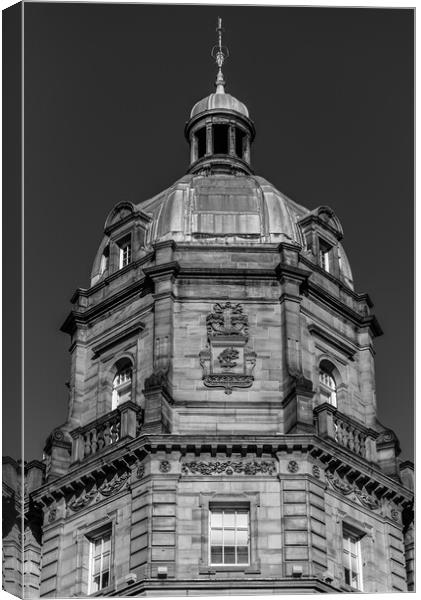 Look Up Glasgow 02 Canvas Print by Gareth Burge Photography