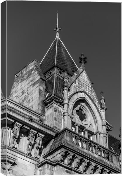 Look Up Glasgow 03 Canvas Print by Gareth Burge Photography