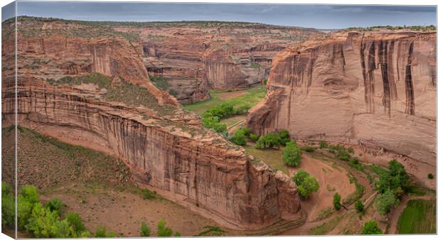 Canyon de Chelly 02 Canvas Print by Gareth Burge Photography