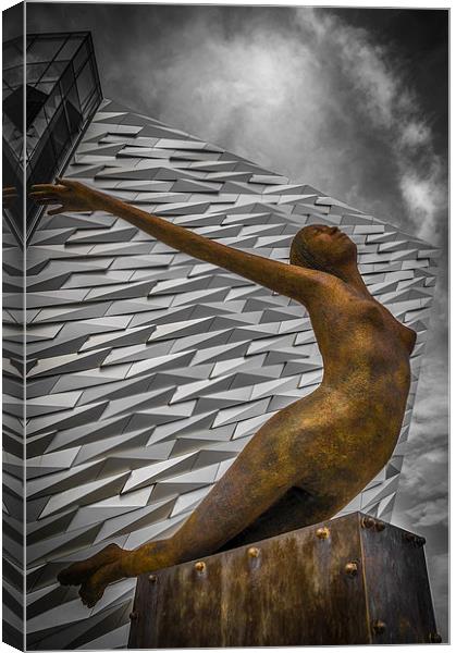 Titanica, Titanic Building, Belfast Canvas Print by Gareth Burge Photography