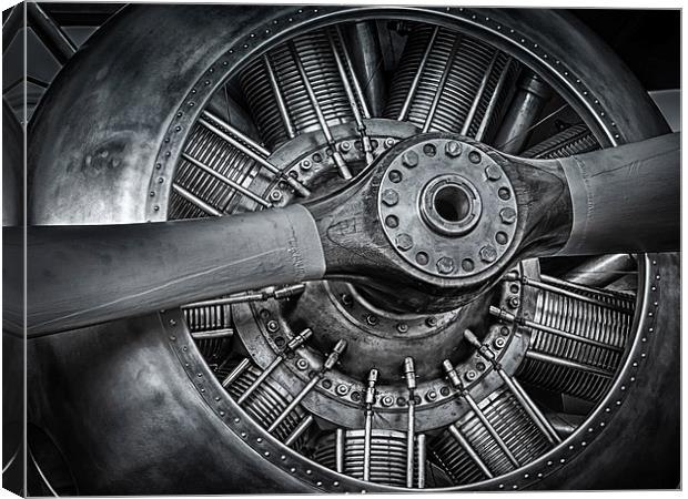 Radial Prop Canvas Print by Gareth Burge Photography