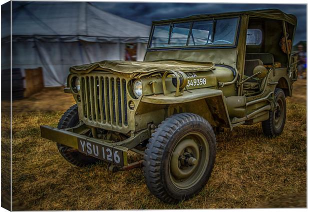 Willys Wonder Canvas Print by Gareth Burge Photography