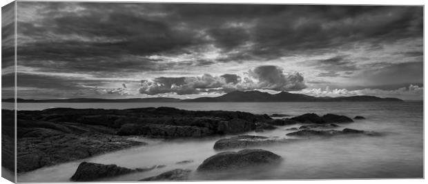 A View To Arran Canvas Print by Gareth Burge Photography