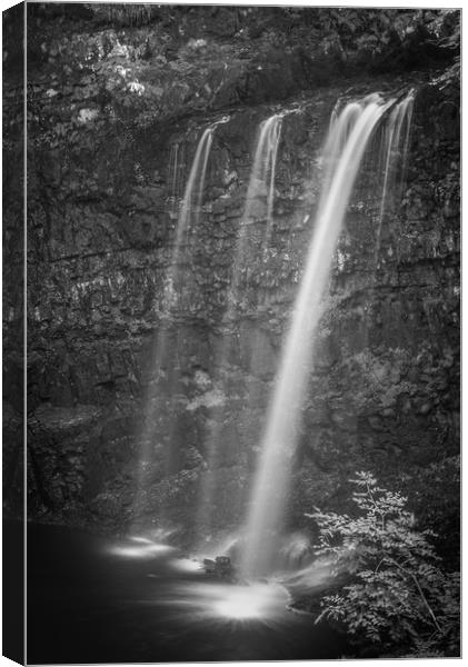 Upper Dalcairney Falls Canvas Print by Gareth Burge Photography