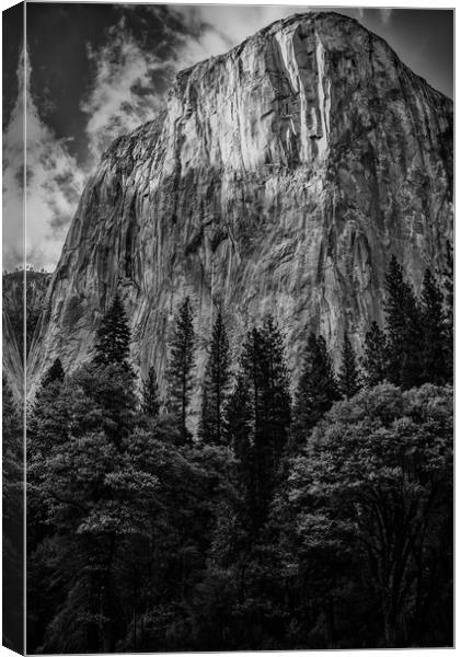 El Capitan Monolith Canvas Print by Gareth Burge Photography