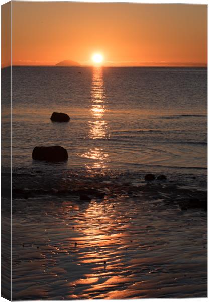 Ailsa Reflections Canvas Print by Gareth Burge Photography