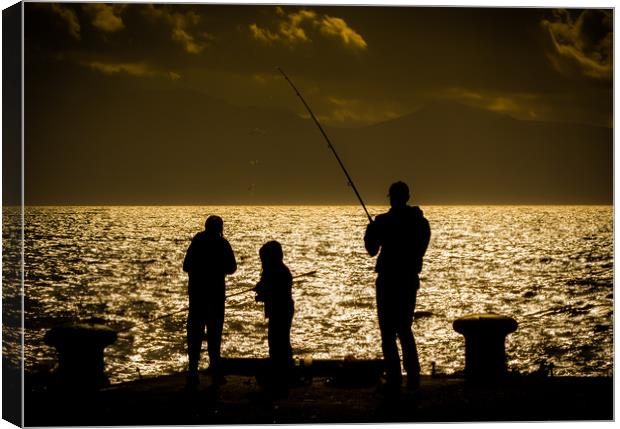 Gone Fishin' Canvas Print by Gareth Burge Photography