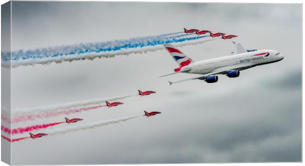 Best of British Canvas Print by Gareth Burge Photography