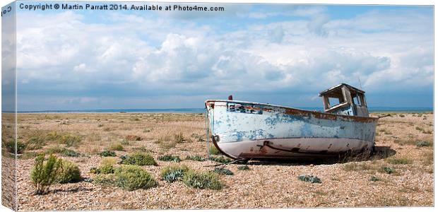  Old Boat Canvas Print by Martin Parratt