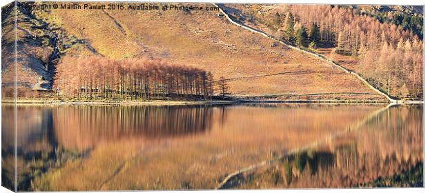  Buttermere Reflections Canvas Print by Martin Parratt