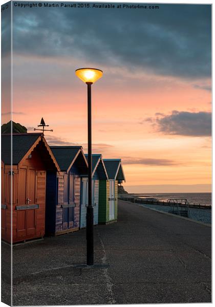 Cromer at Dusk Canvas Print by Martin Parratt