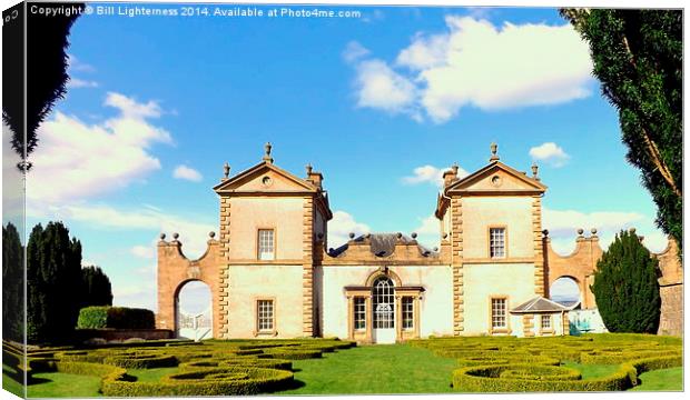 Chatelherault Hunting Lodge Canvas Print by Bill Lighterness