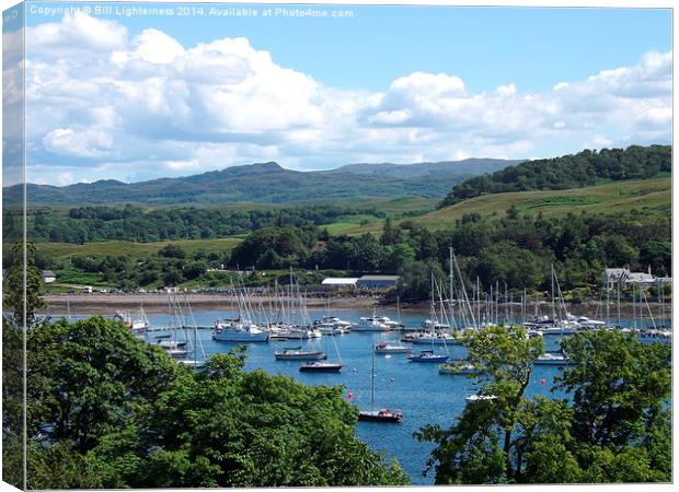 Dunstaffnage Marina , Loch Etive Canvas Print by Bill Lighterness