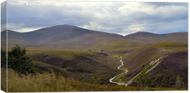 View from the Cairngorms Canvas Print by Bill Lighterness