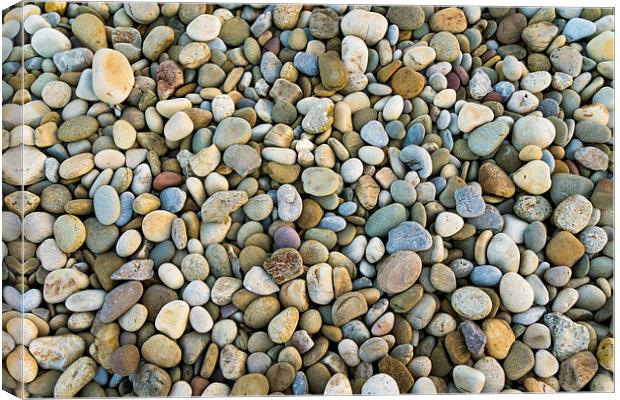 Multicoloured Stones Canvas Print by Purple OneTwoEight