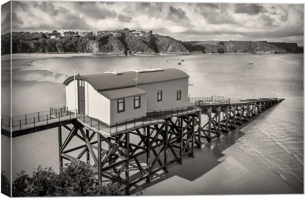 Lifeboat Station Canvas Print by Purple OneTwoEight