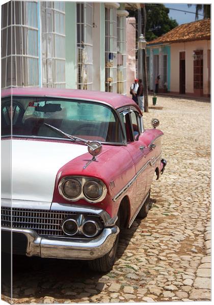Cuban Car 1 Canvas Print by Richard Cooper-Knight