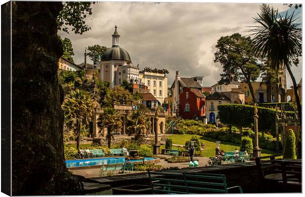 Portmeirion Village in North wales Canvas Print by Peter McCormack