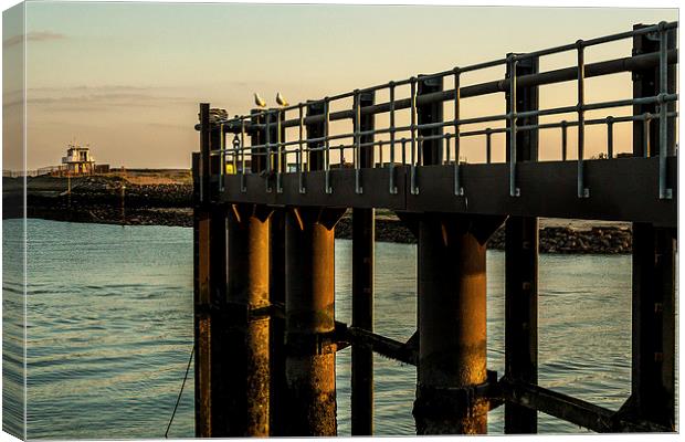 Shoreham Harbour Basin Canvas Print by Peter McCormack