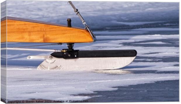 Iceboat Runner Canvas Print by Steven Ralser