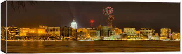 Madison New Years Eve Canvas Print by Steven Ralser