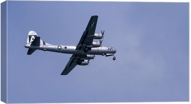 B29 Superfortress Canvas Print by Steven Ralser