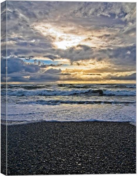 Hokitika Beach - New Zealand 5 Canvas Print by Steven Ralser