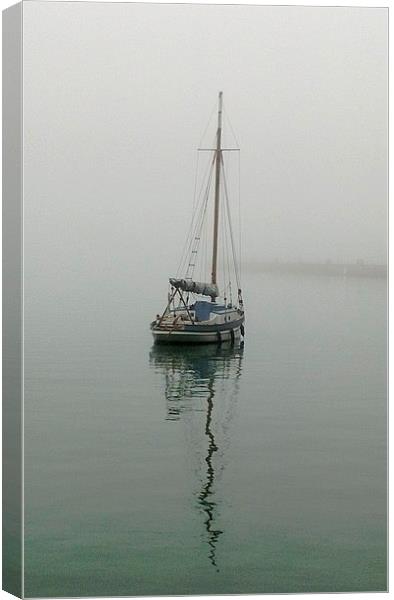 Andys Boat Canvas Print by Stephen Oakley