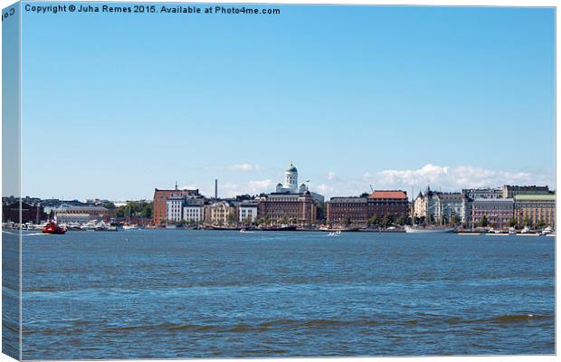 Helsinki Coastline Canvas Print by Juha Remes