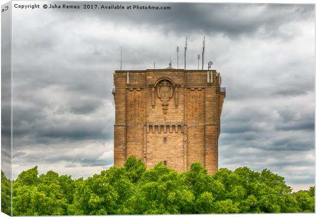 Westgate Water Tower Canvas Print by Juha Remes