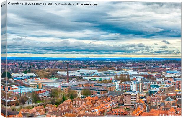 York Cityscape Canvas Print by Juha Remes
