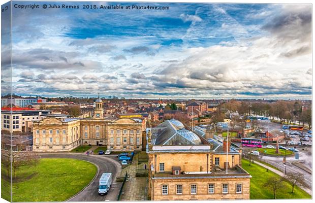 York Cityscape Canvas Print by Juha Remes