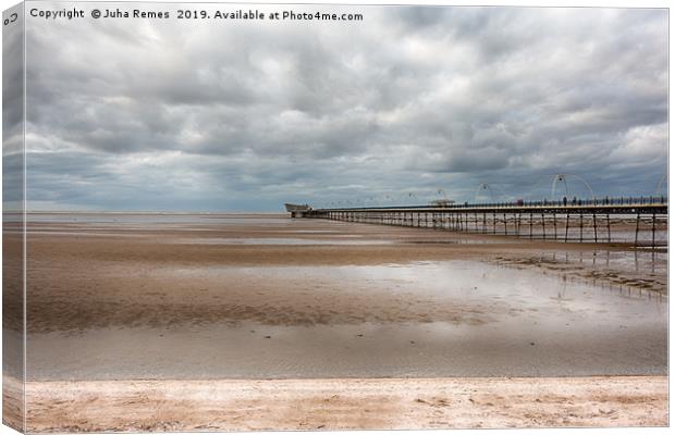Southport Pier Canvas Print by Juha Remes