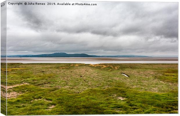 Grange Over Sands Canvas Print by Juha Remes