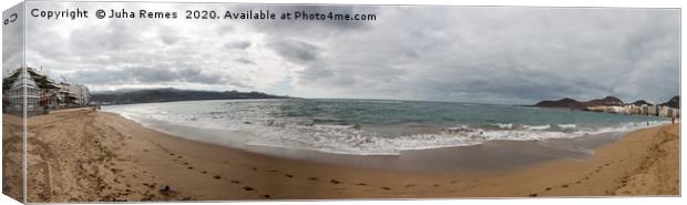 Las Palmas Beach Canvas Print by Juha Remes