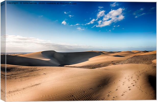 Maspalomas Dunes Canvas Print by Juha Remes