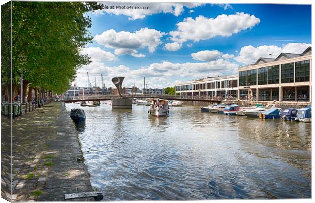 Bristol Canals Canvas Print by Juha Remes