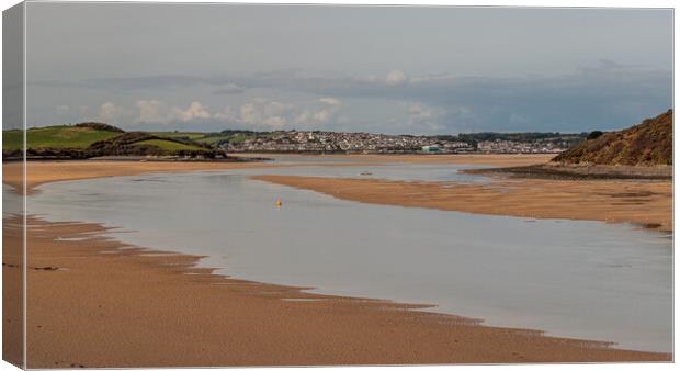 Majestic Padstow Estuary Canvas Print by Wendy Williams CPAGB