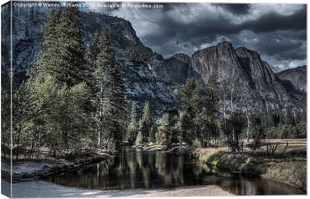 Tuolumme Meadows Canvas Print by Wendy Williams CPAGB