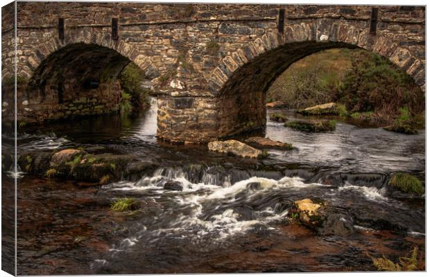 Water under the bridge Canvas Print by Wendy Williams CPAGB