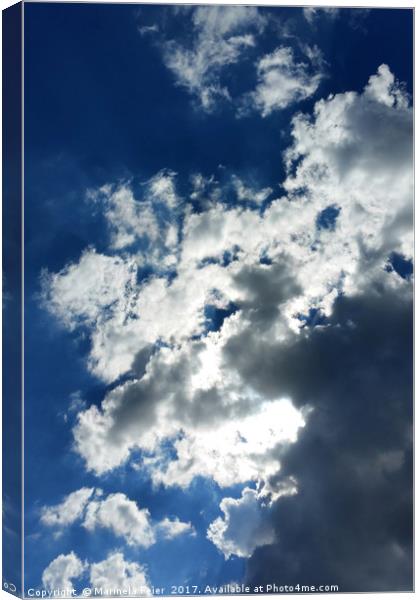 Only clouds Canvas Print by Marinela Feier