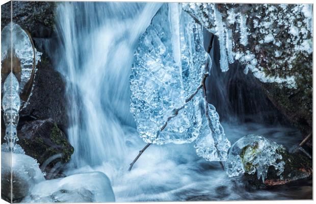 Ice and Water, No. 1 Canvas Print by Belinda Greb