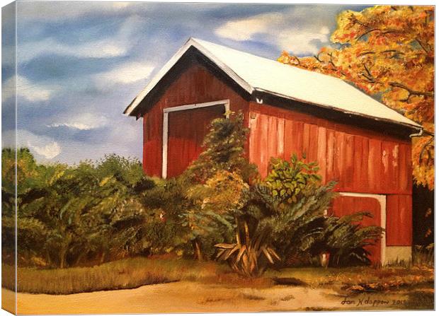 LaBella Barn Canvas Print by Jan Dappen