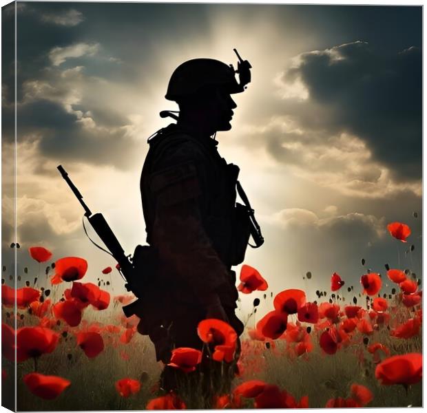 Lest we forget Canvas Print by Scott Anderson