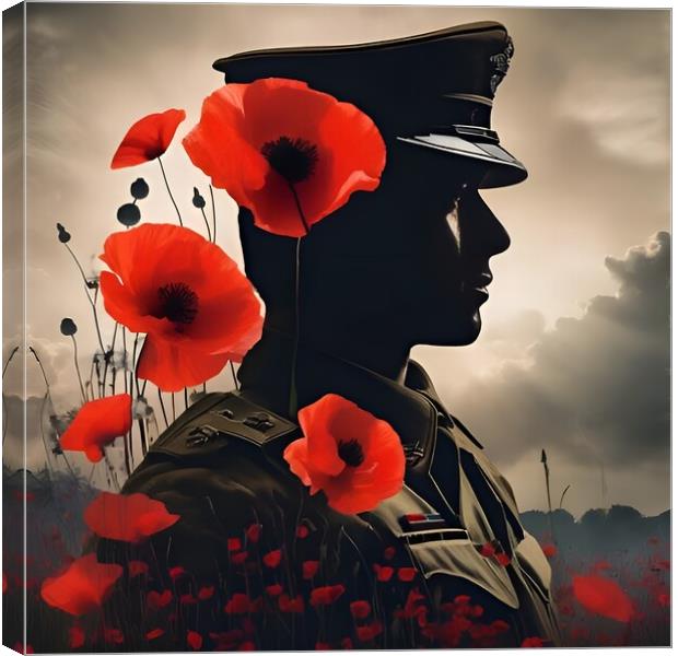 Lest we forget Canvas Print by Scott Anderson