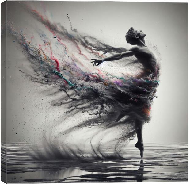 Dancer Canvas Print by Scott Anderson