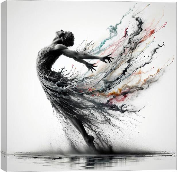 Art of the Dance Canvas Print by Scott Anderson