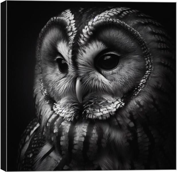 Tawny Owl Canvas Print by Scott Anderson