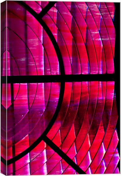 Red Glass Canvas Print by Scott Anderson