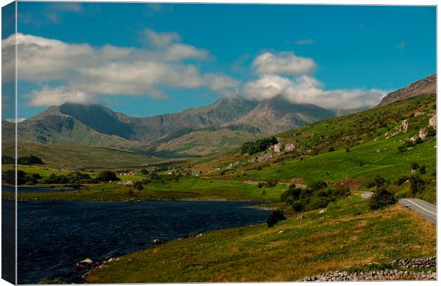 Snowdonia View Canvas Print by Scott Anderson